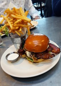 The Bacon & Bleu burger