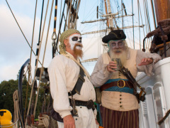 Pirates at Marina Spooktacular