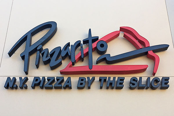 pizzarito sign