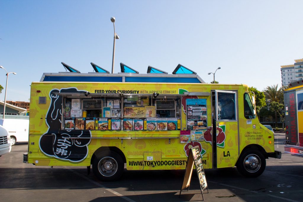 food trucks at the beach