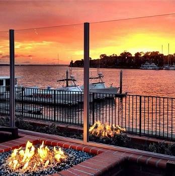 sunset overlooking water for Valentine's Day dinner specials in Marina del Rey