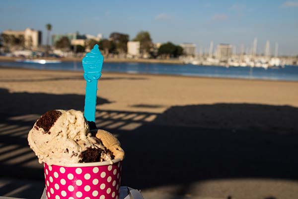ice cream from marina del rey food trucks