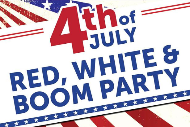 july 4th events at whiskey red's