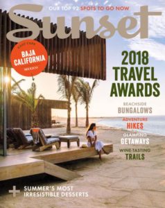 sunset magazine cover 2018 where marina del rey received travel award