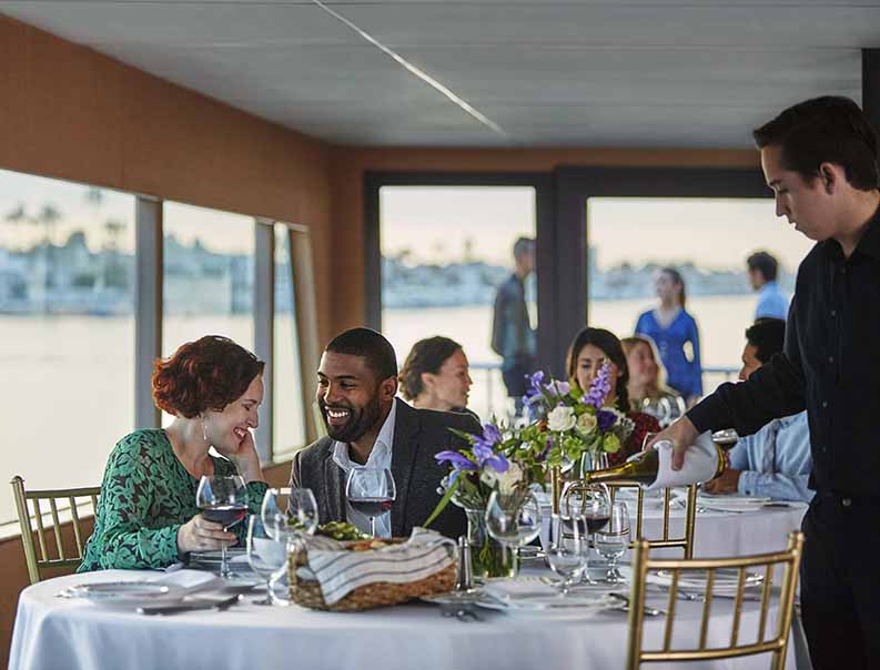 Hornblower dining cruises in Marina del Rey