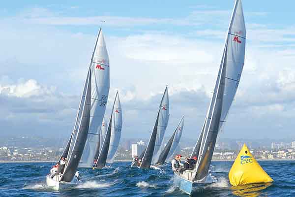California Yacht Club Sunset Series Regattas annual Marina del Rey event