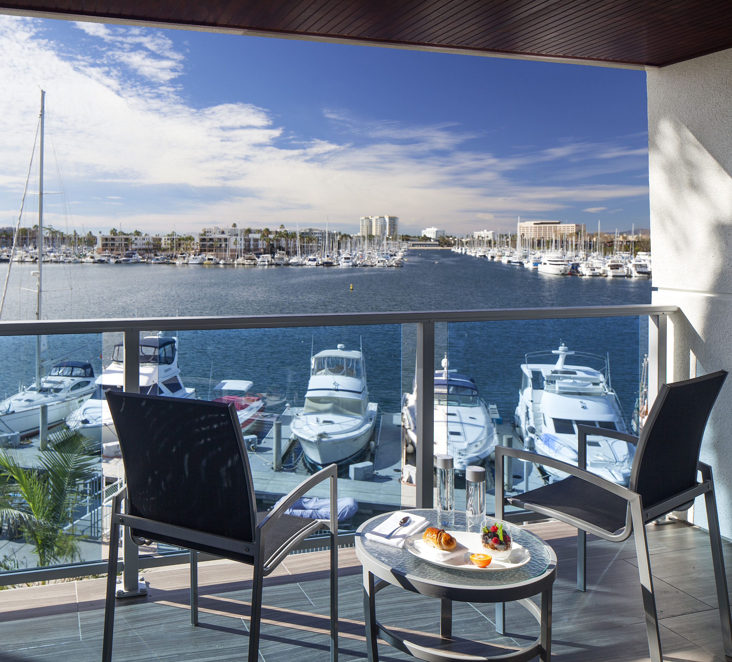 View from Marina del Rey Hotel balcony