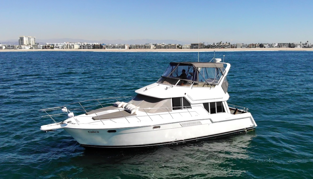 charter a yacht and explore Santa Monica Bay