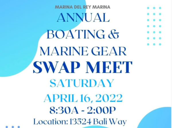 Flyer for boating & marine gear swap meet